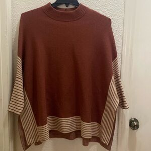 COCO BLEU SWEATER/PONCHO